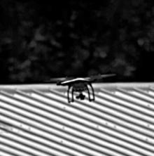 由CheetIR-L相机拍摄的无人机镜头