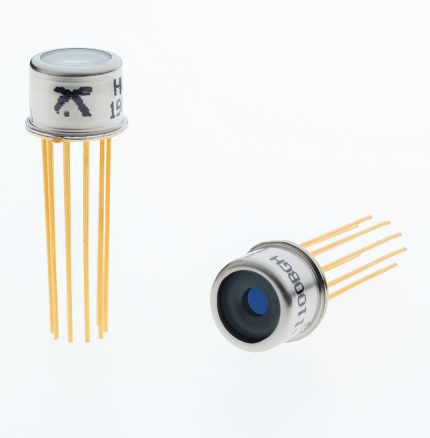 HPR-1100BGH硅PIN接收器- 2.5mm-PV, UV-100BG Rx，玻璃窗口
