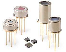 Excelitas high-sensitivity Thermopile Detectors are available in TO-46, TO-5, TO-59 and compact SMD housings to meet a wide array integrations and applications