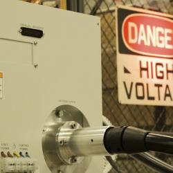 X-ray power supply under test